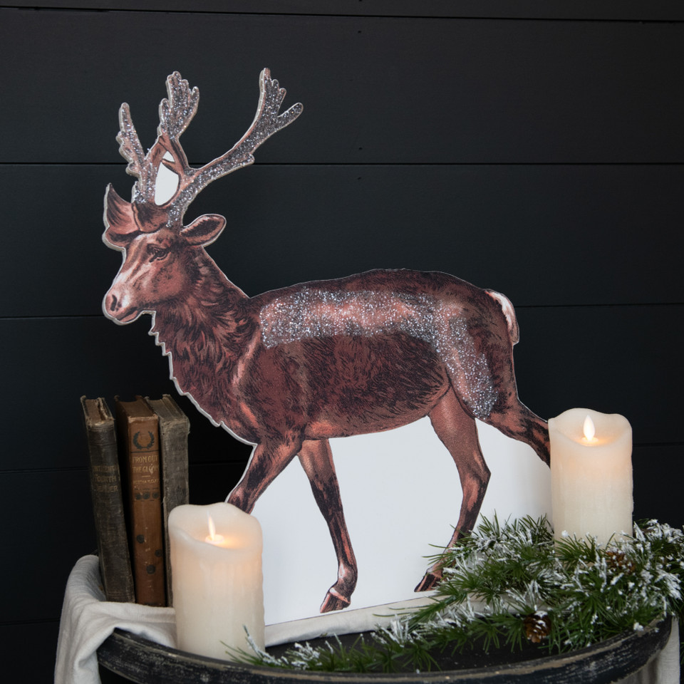 21" WALKING REINDEER DUMMY BOARD