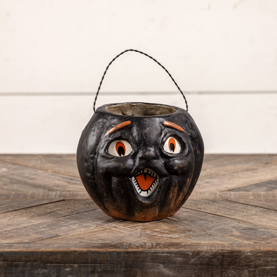 5" BLACK JACK-O-LANTERN CHOIR BOY