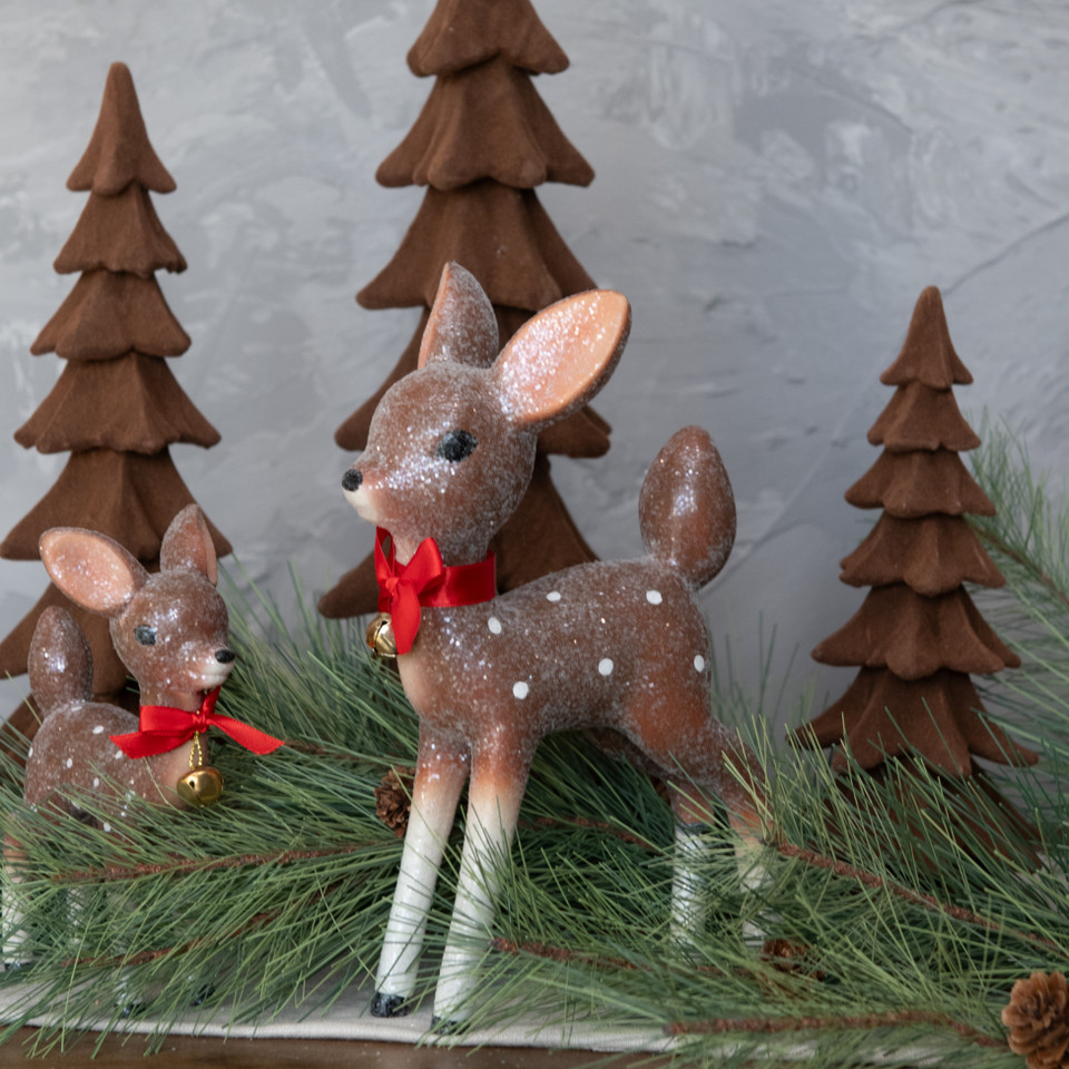 BROWN RETRO DEER