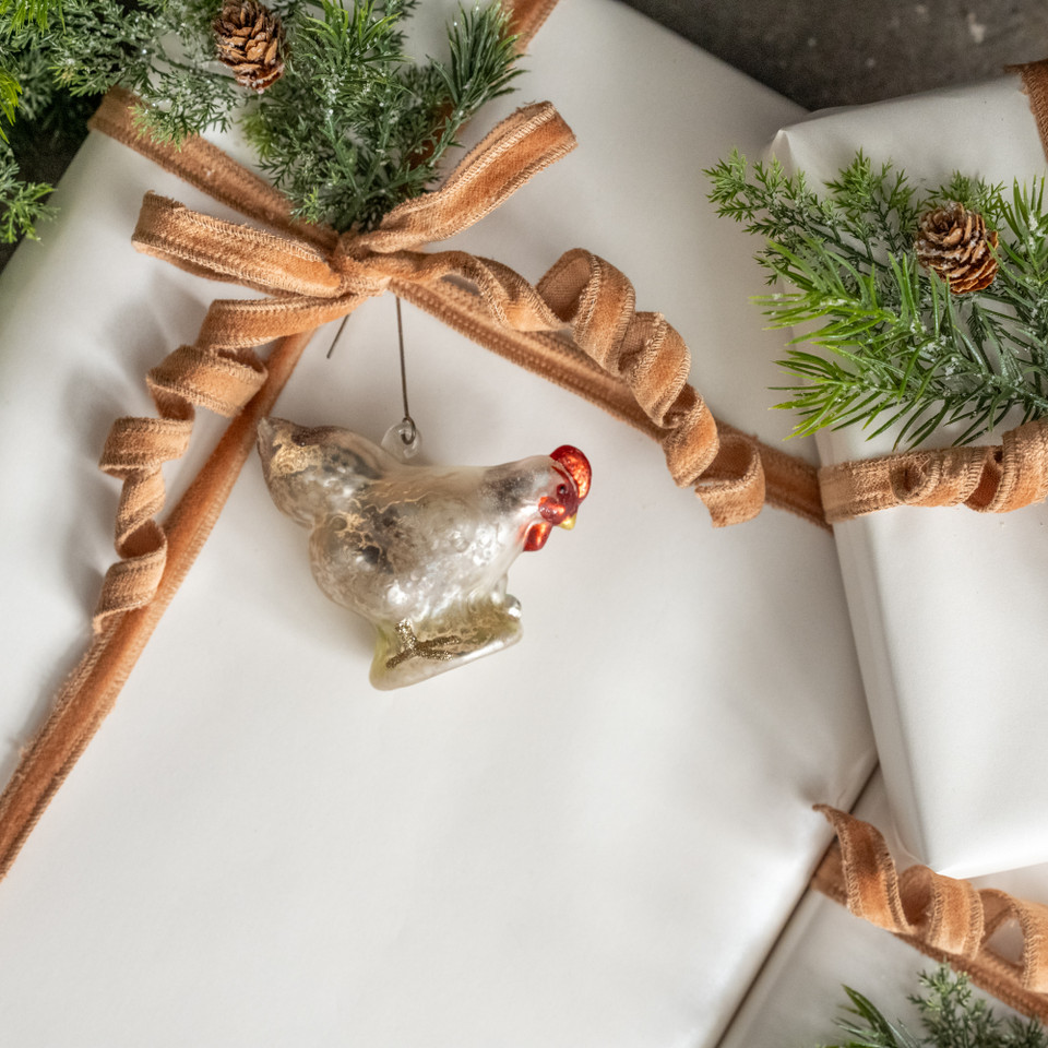 3.75" ROOSTER ORNAMENT