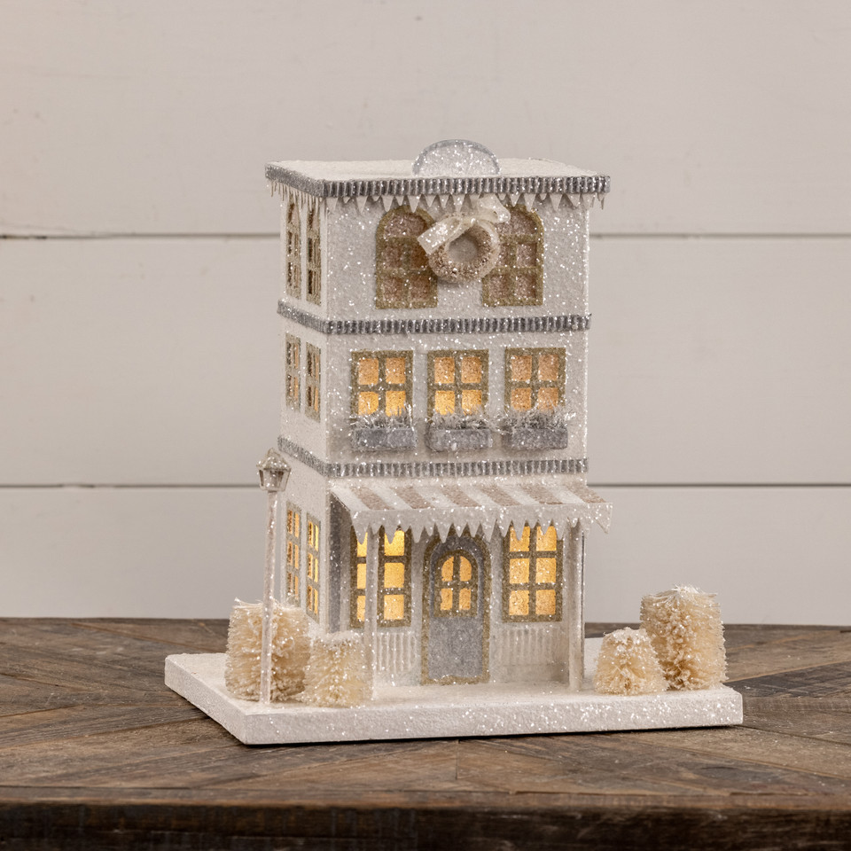 14" LIGHT UP DOWNTOWN SHOP
