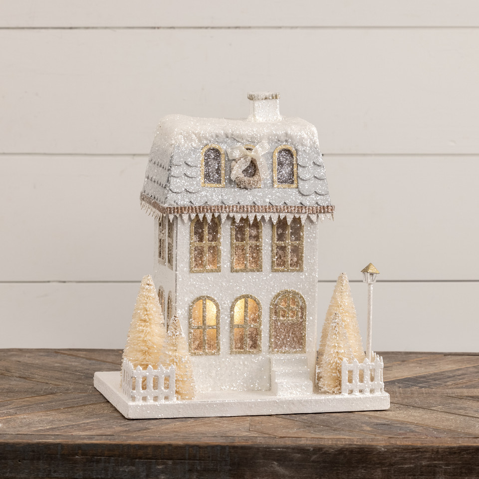 14" LIGHT UP TOWNHOUSE