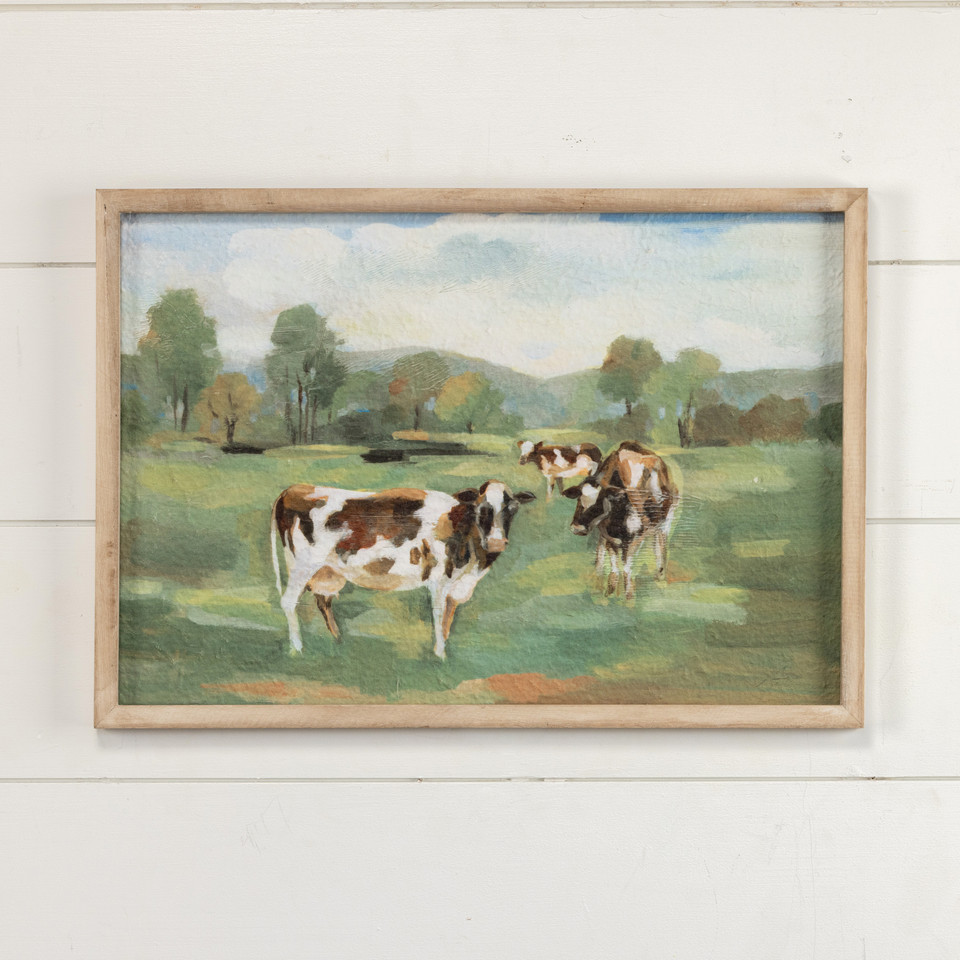 COW PASTURE PRINT