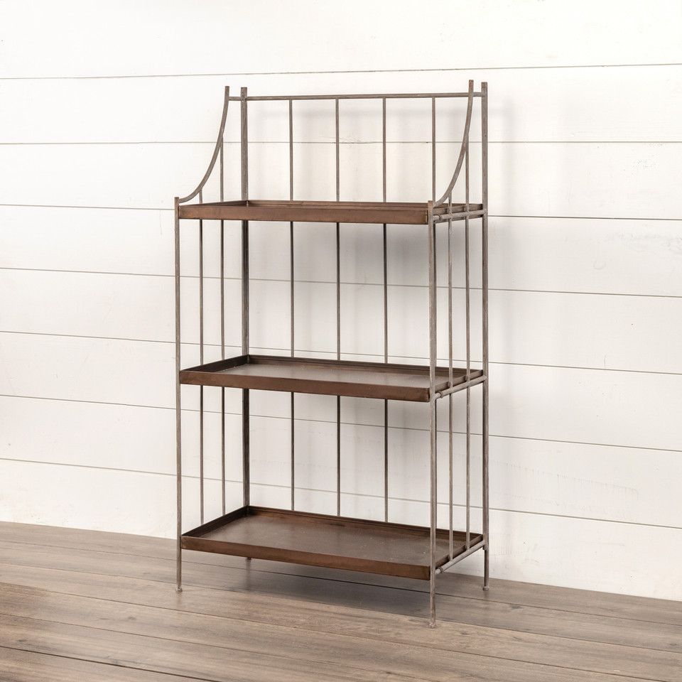 3 TIER STANDING SHELF