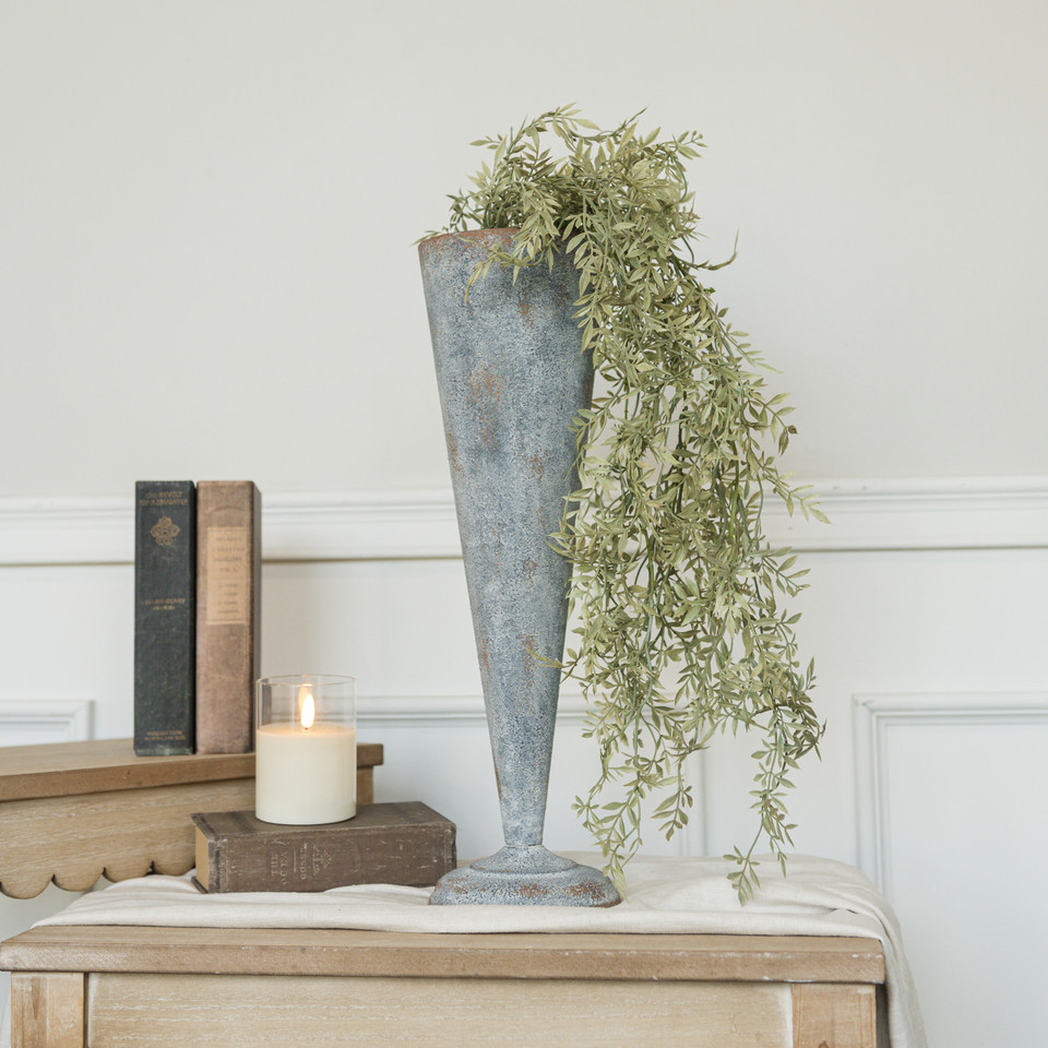 18.5" WEATHERED VASE
