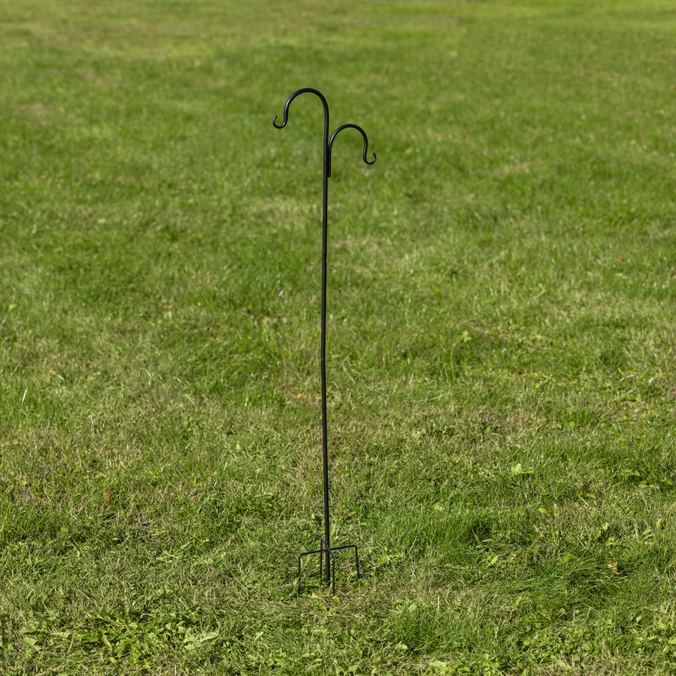 BLACK DOUBLE GARDEN HOOK
