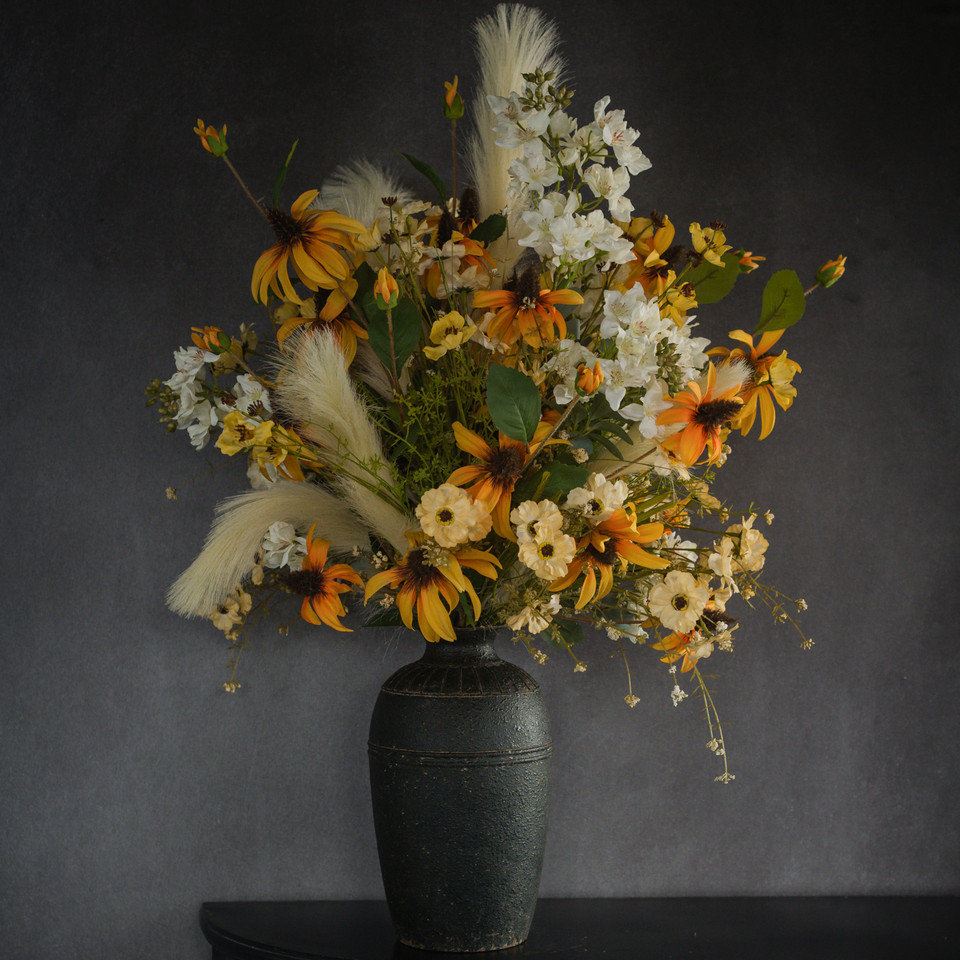 33" ORANGE BLACK-EYED SUSAN SPRAY