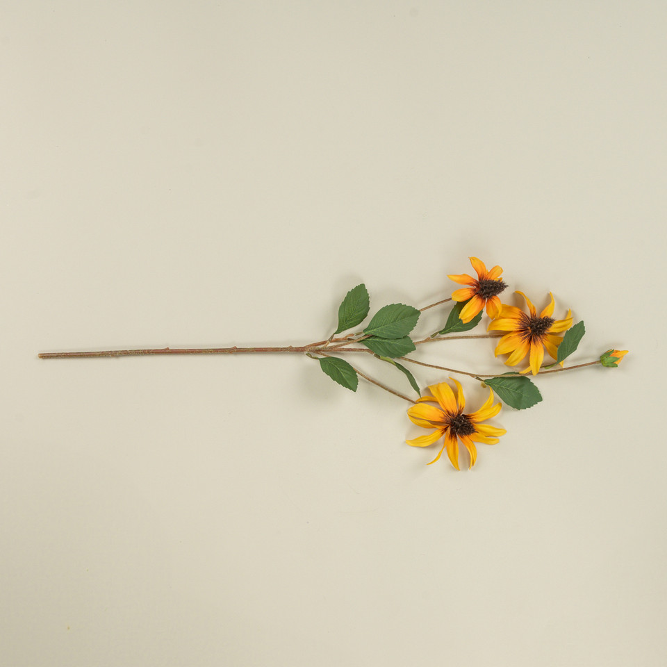 33" ORANGE BLACK-EYED SUSAN SPRAY