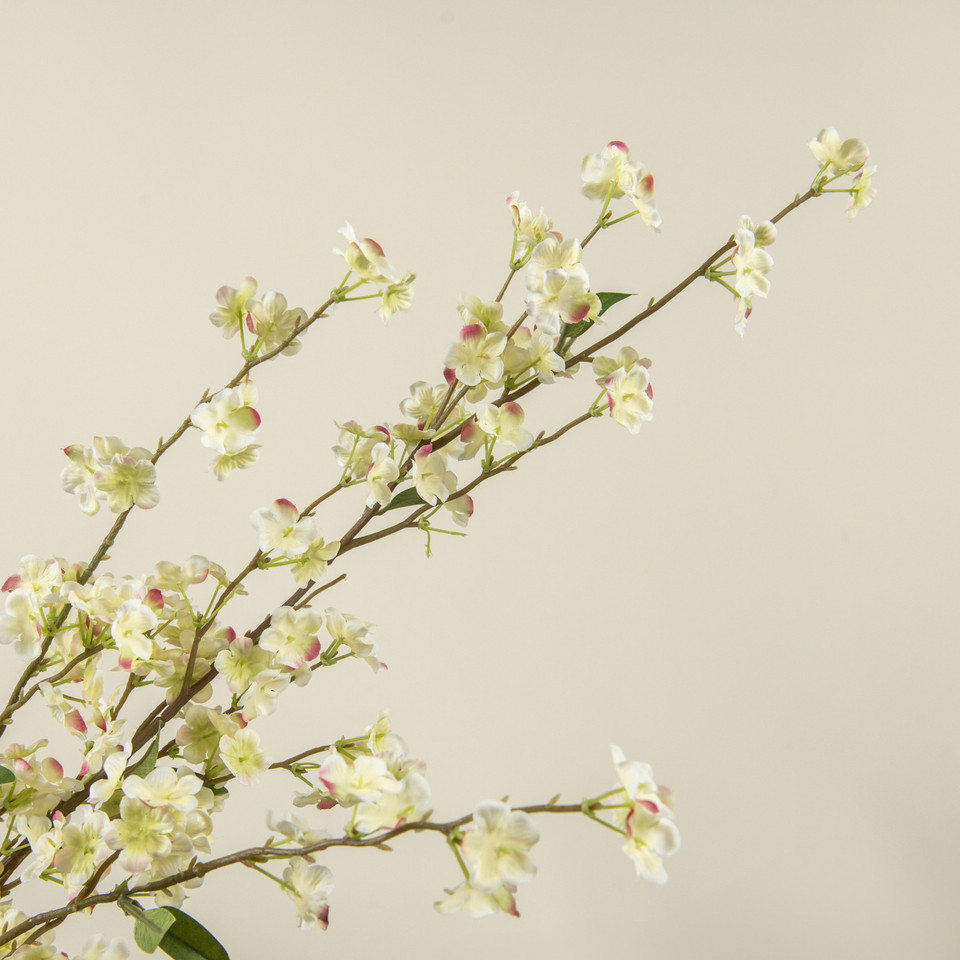 41" PINK TIPPED BLOSSOM SPRAY