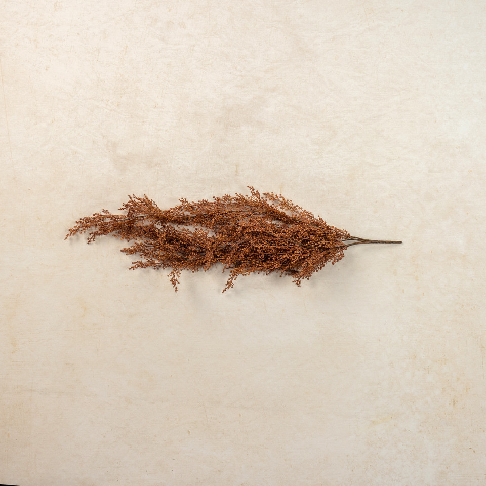 30" RUST BERRY HANGING BUSH
