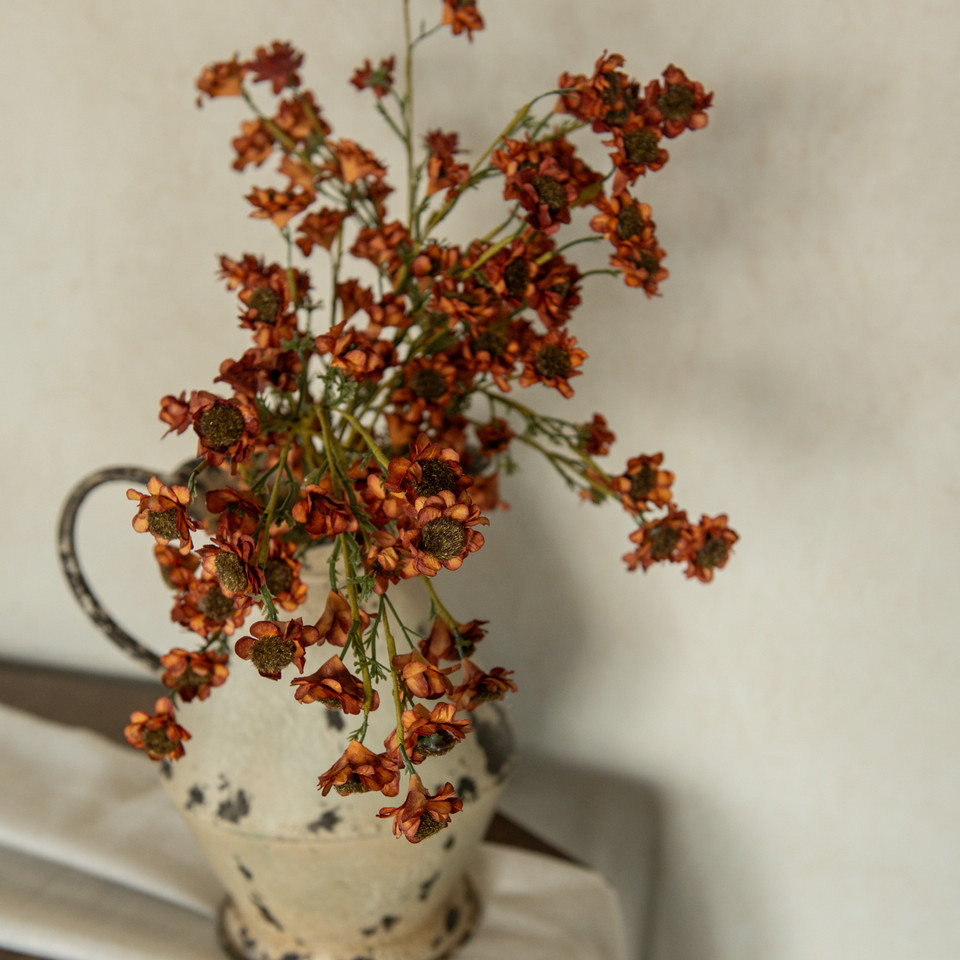 30" ORANGE MINI DAISY SPRAY