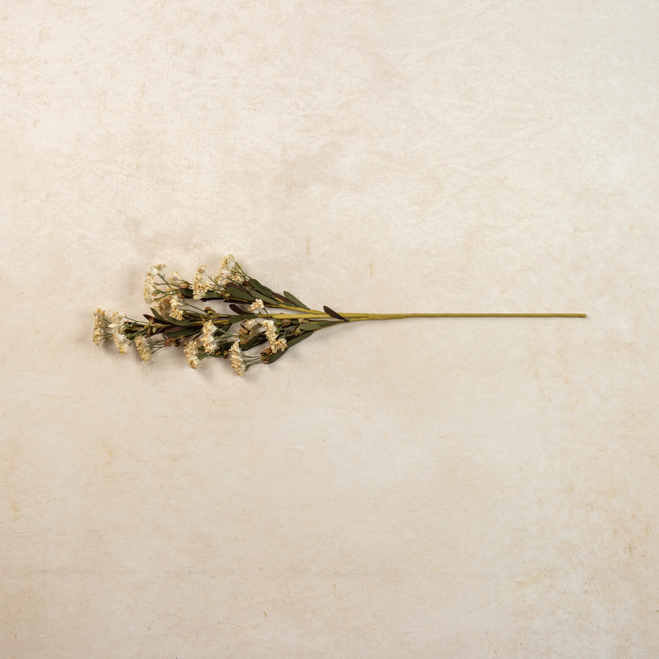 30" BEIGE & CREAM WILD FLOWER SPRAY
