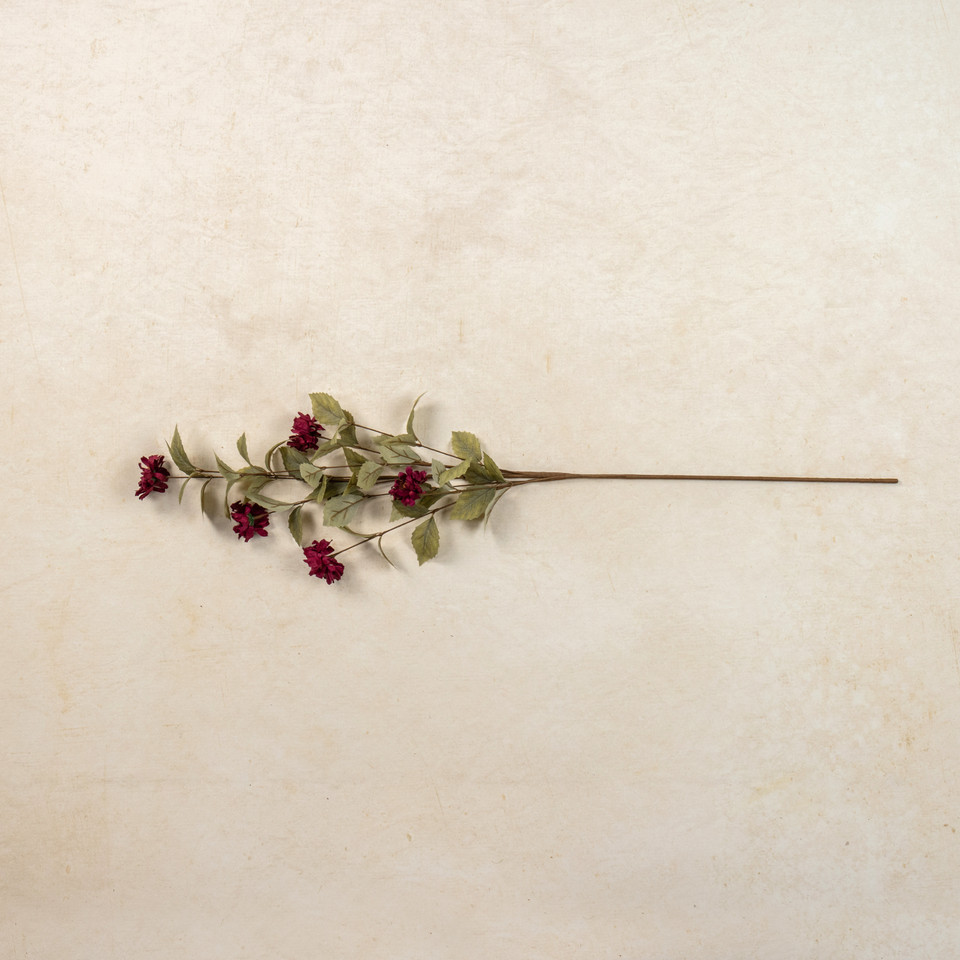 34" BURGUNDY DAISY SPRAY