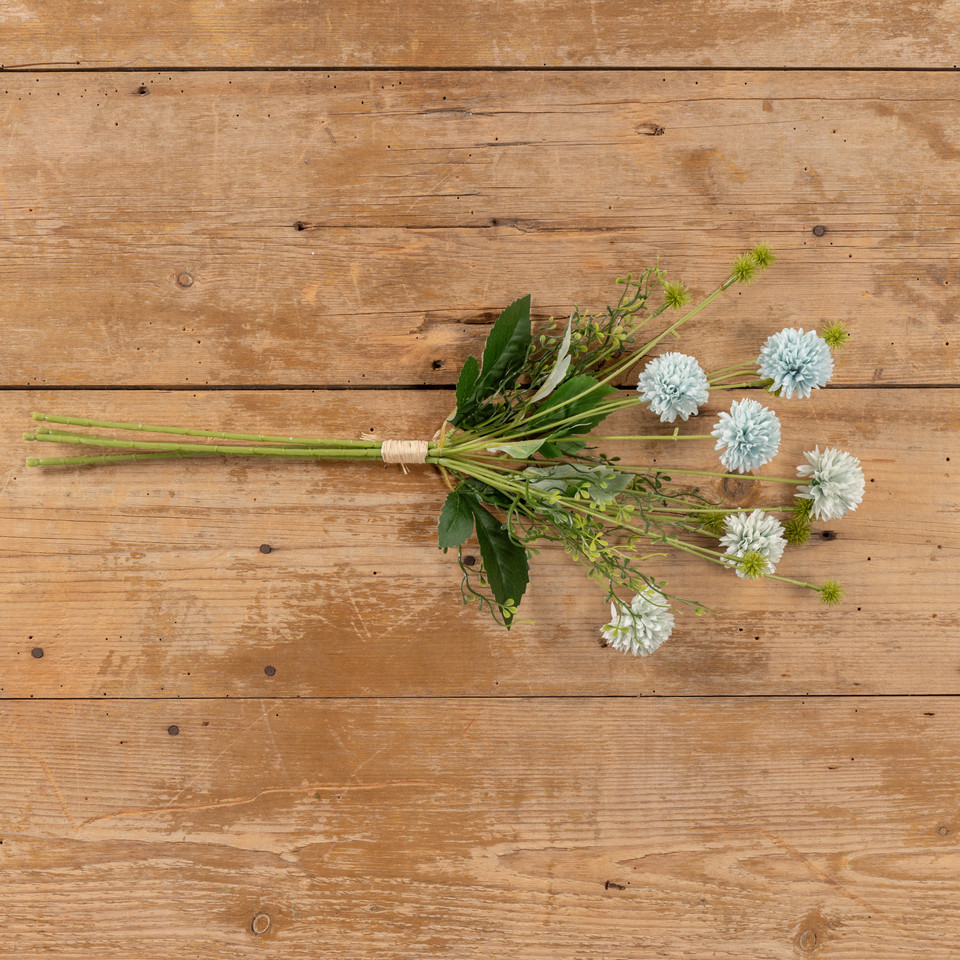 23.5" LIGHT BLUE POM POM BUNDLE