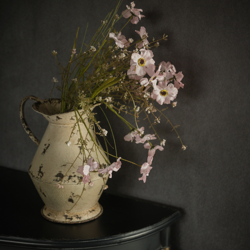 22" PINK WILDFLOWER SPRAY