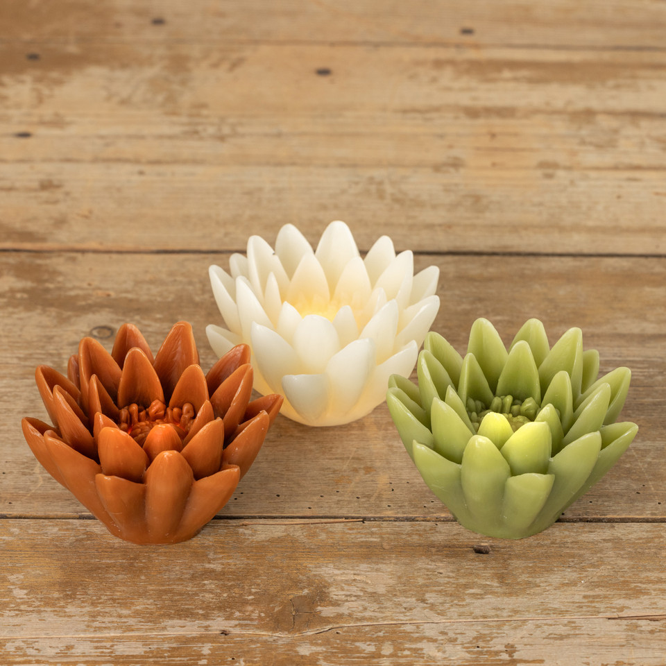 BRONZE LED FLOWER