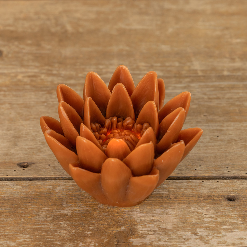 BRONZE LED FLOWER