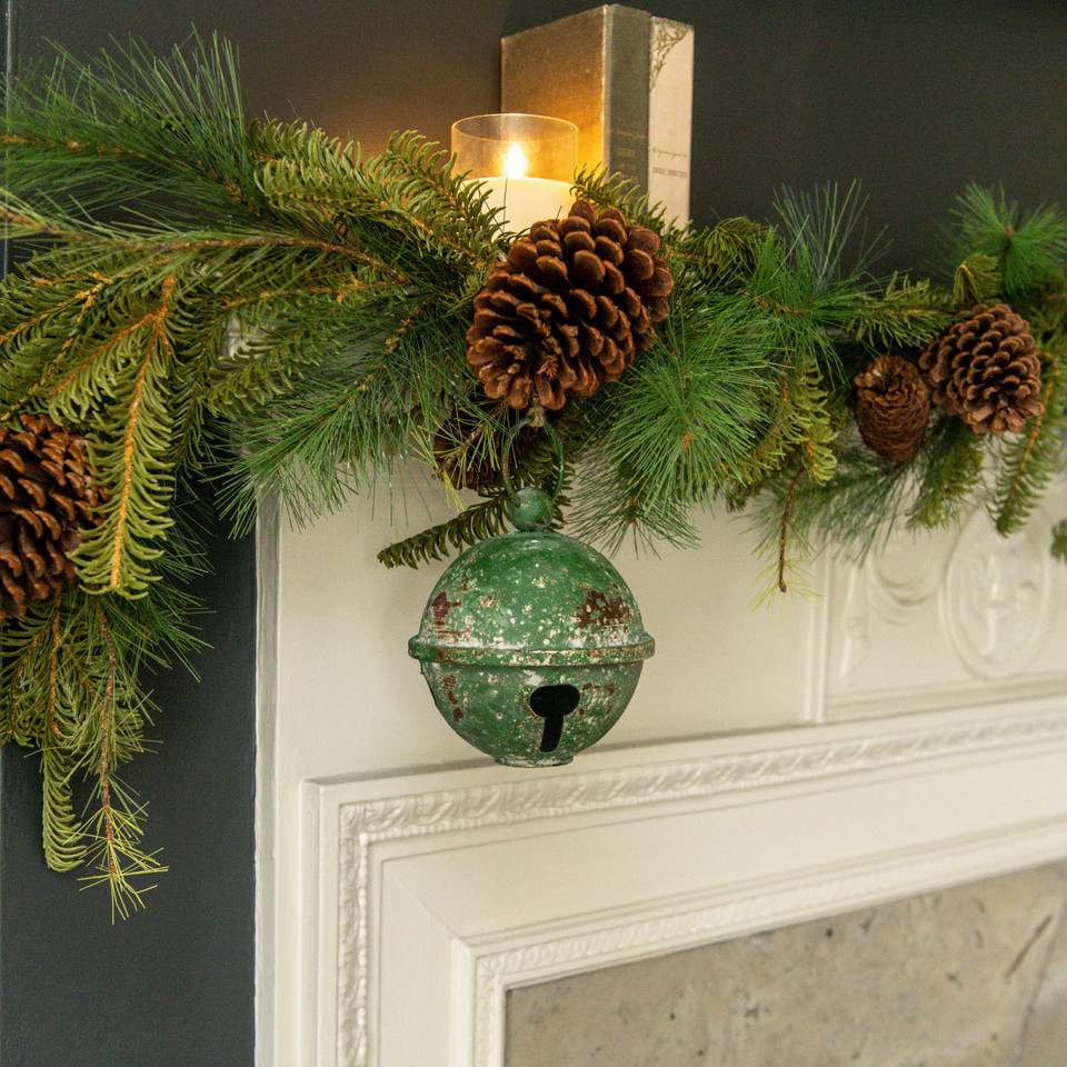 5" GREEN SLEIGH BELL