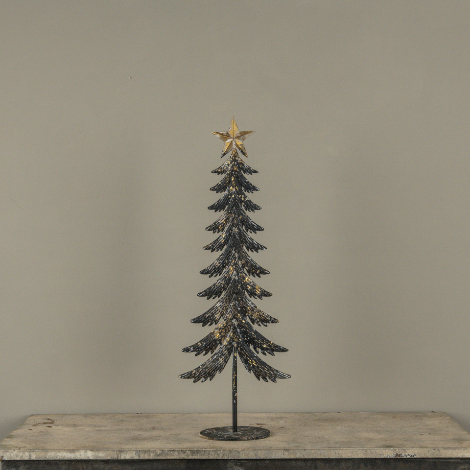 26.5" BLACK METAL TREE