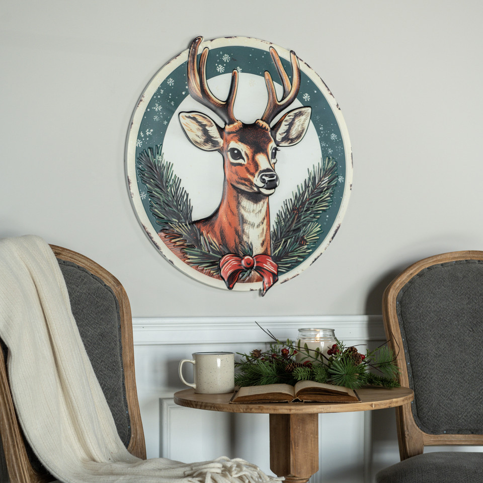 DEER W/ BOW SIGN