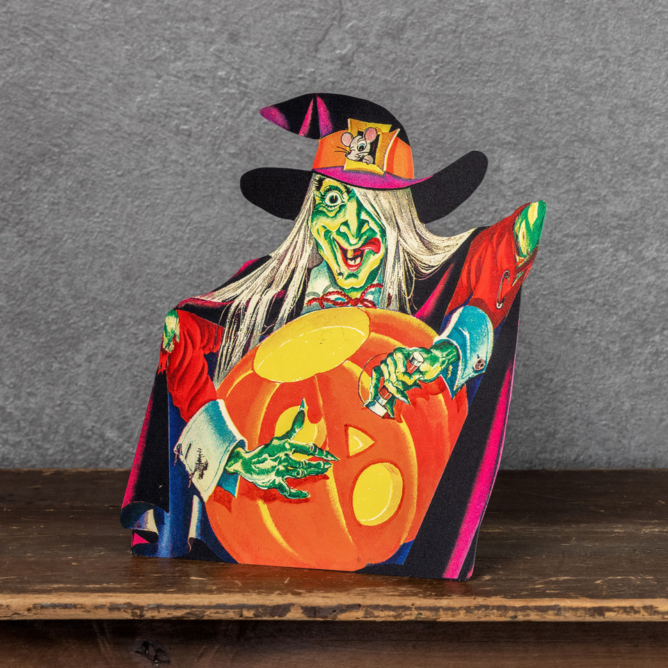 VINTAGE WICKED WITCH DUMMY BOARD