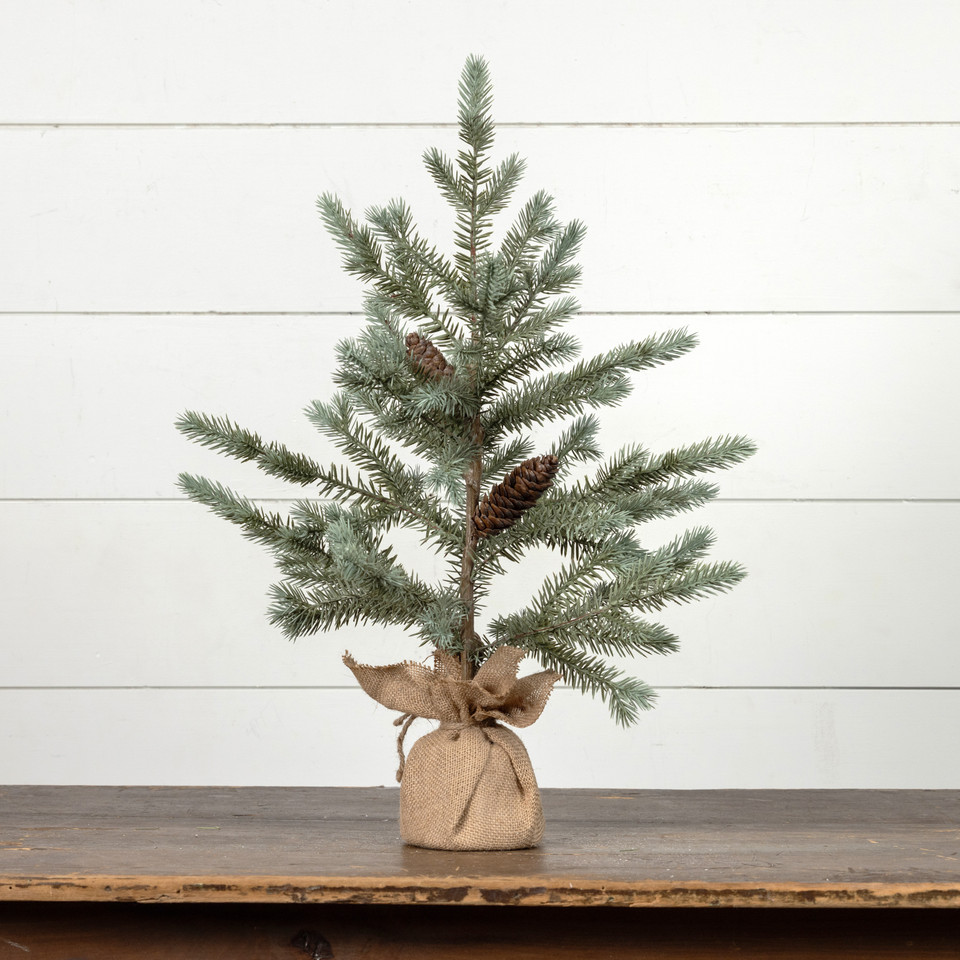 24" KRINGLE PINE W/ PINECONE TREE