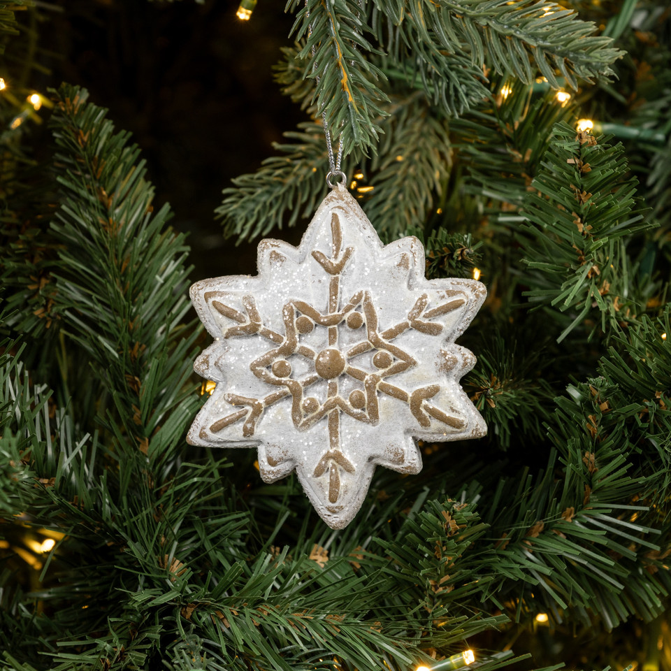 ANGELICA SNOWFLAKE ORNAMENT