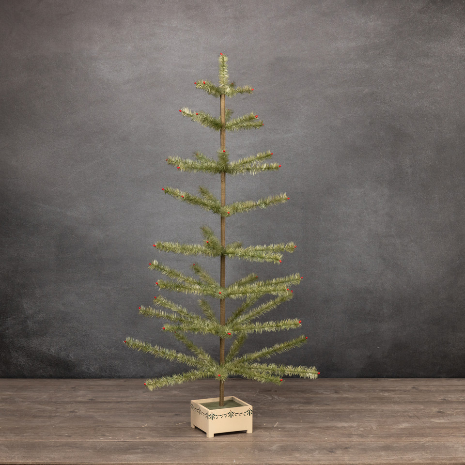 48" GREEN FEATHER TREE