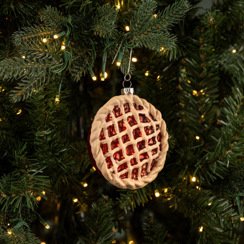 CHERRY PIE ORNAMENT