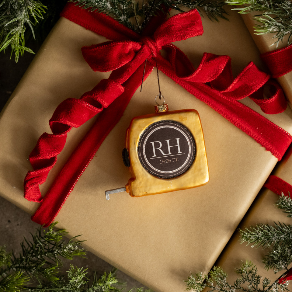 MEASURING TAPE ORNAMENT