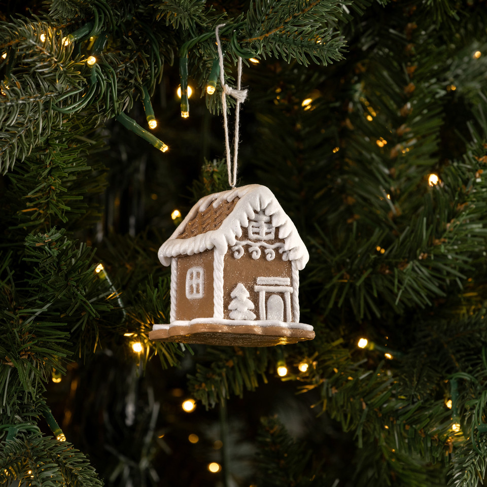 BUDDY'S GINGERBREAD HOUSE ORNAMENT