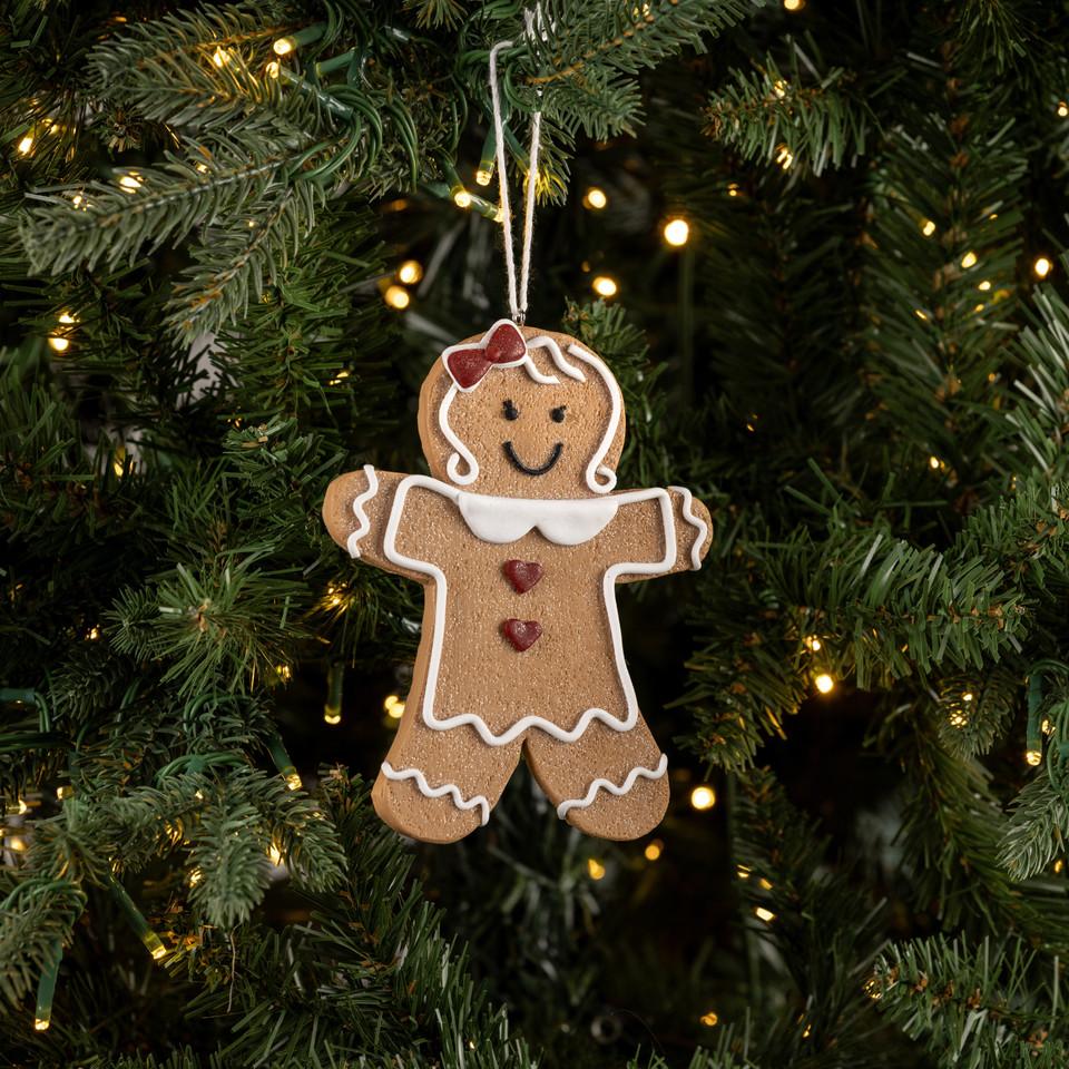 GINGERBREAD GIRL ORNAMENT