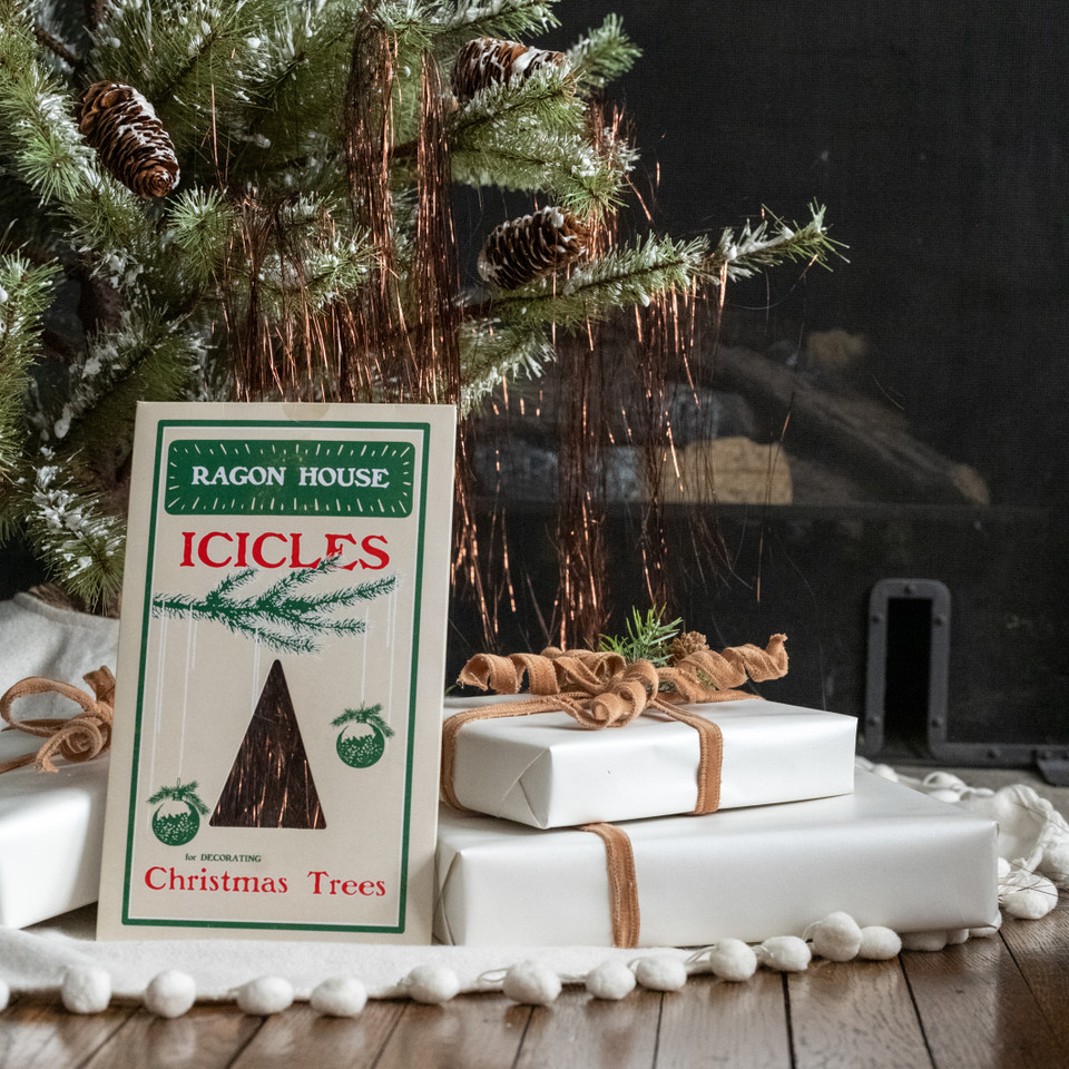 METALLIC BRONZE ICICLES