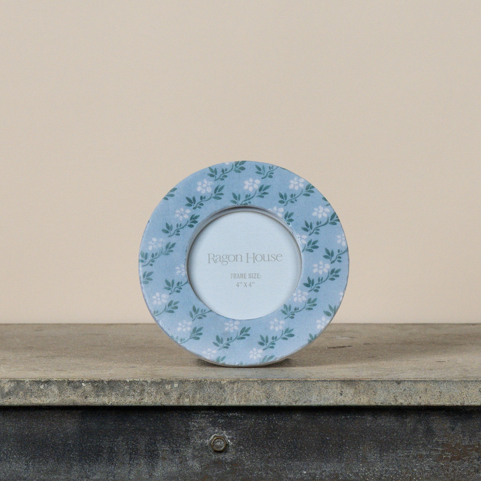 SWEET SERENDIPITY 4" x 4" CIRCULAR PHOTO FRAME