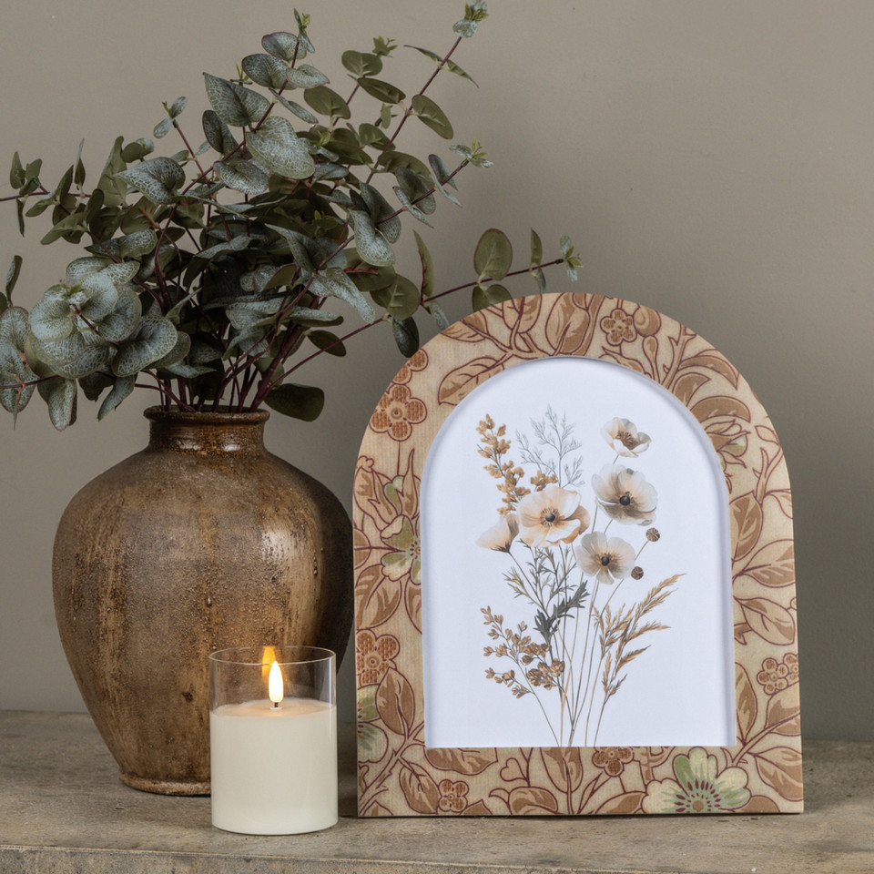 NOBLEWOOD HIDEAWAY 8" X 10" ARCHED PHOTO FRAME