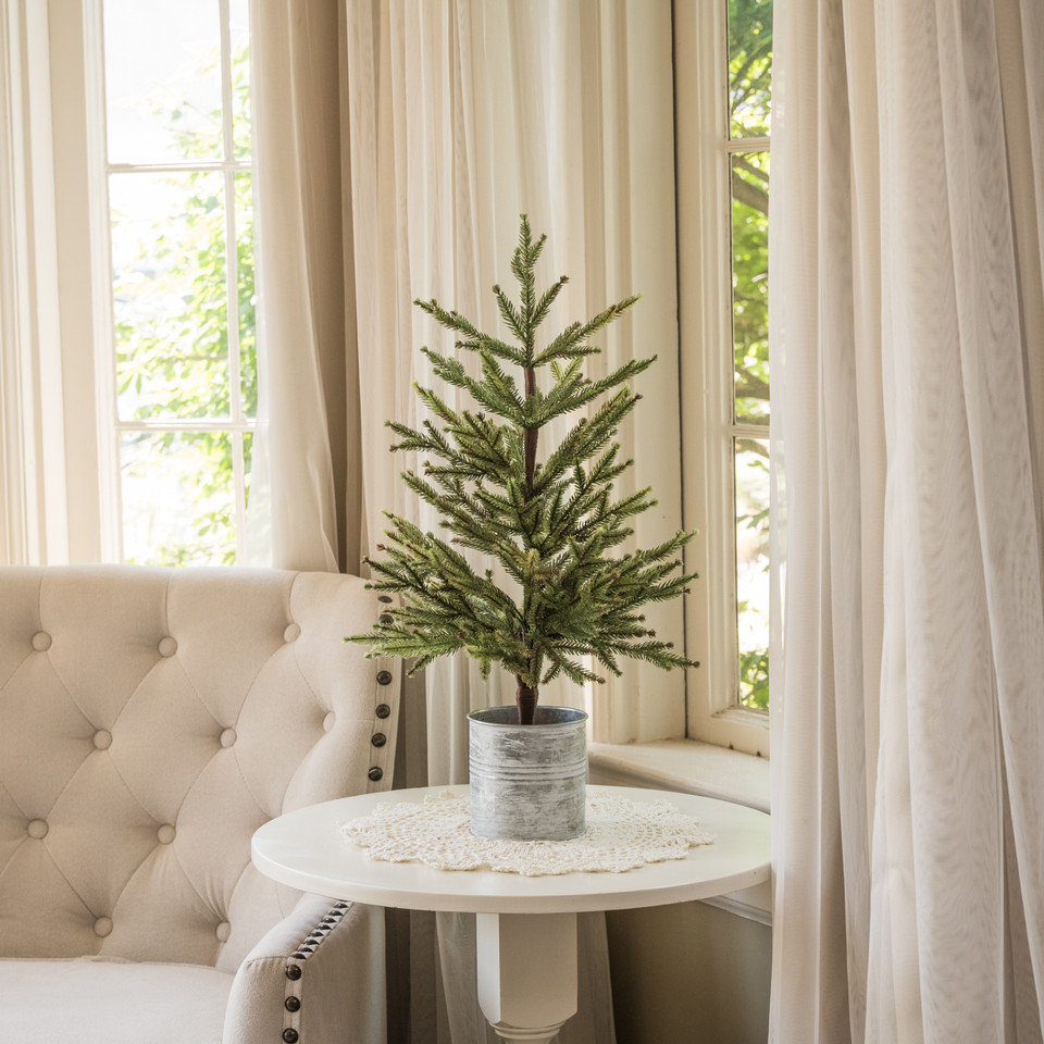 24" SINGLE NEEDLE PINE TREE