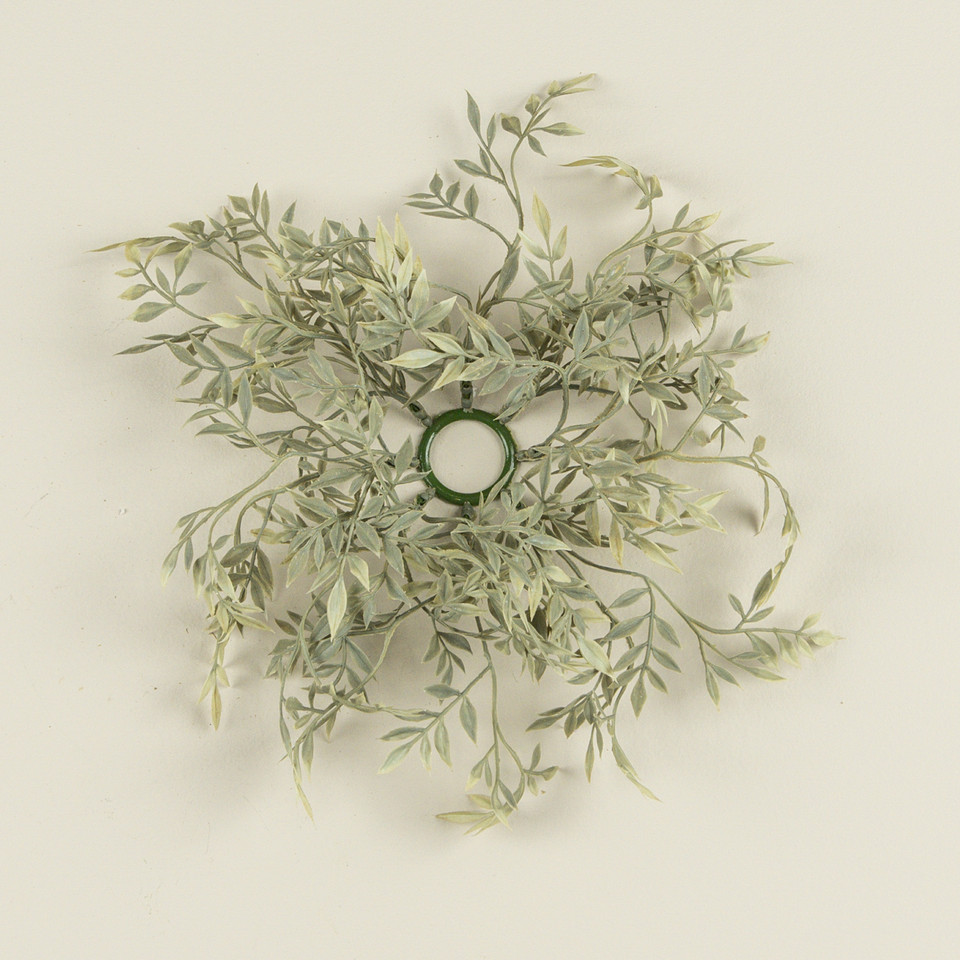 8" MINI FICUS TAPER CANDLE RING
