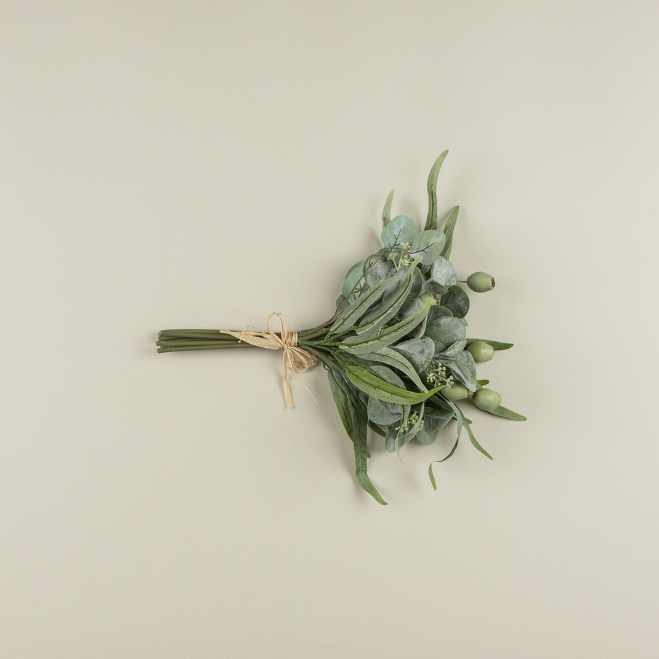 17" MIXED EUCALYPTUS POD BUNDLE