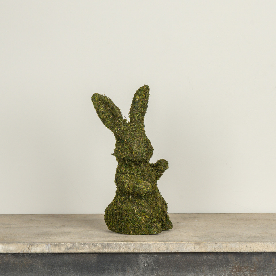 12.25" MOSS BUNNY