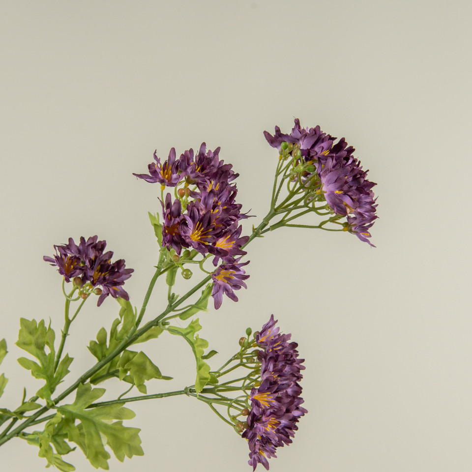 28" PURPLE OMBRE WILDFLOWER STEM