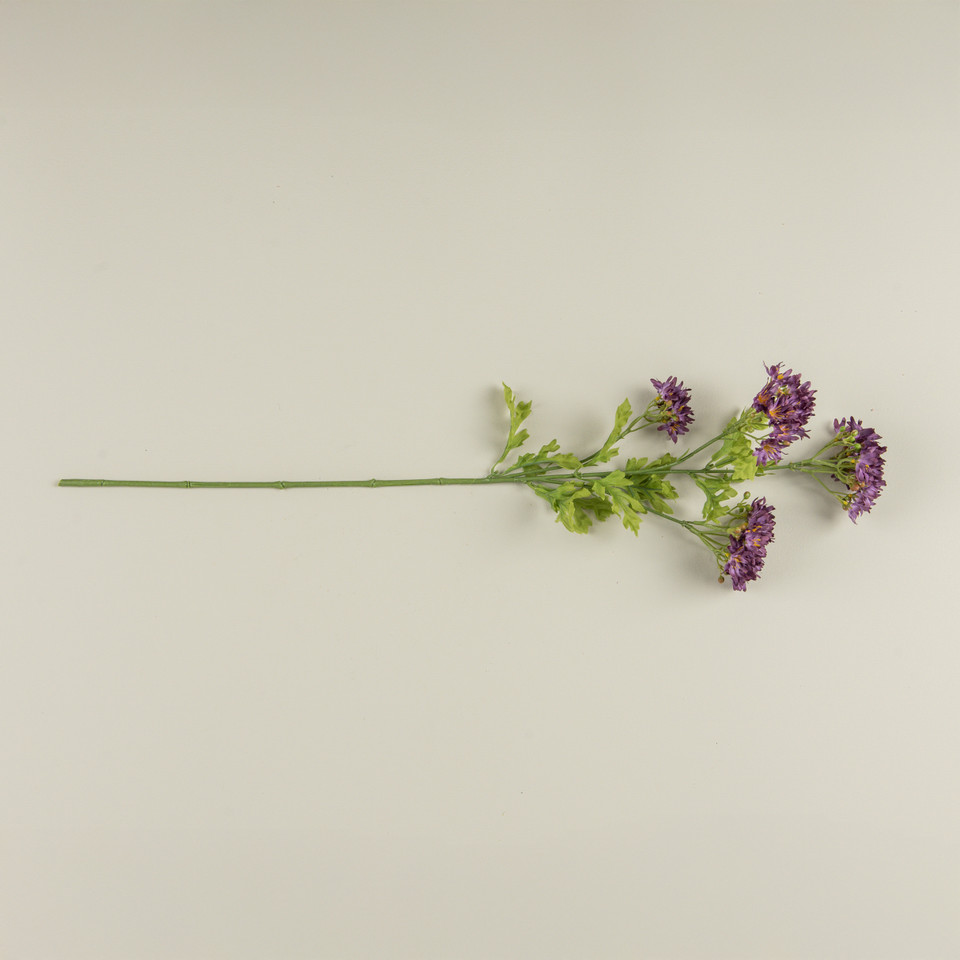 28" PURPLE OMBRE WILDFLOWER STEM