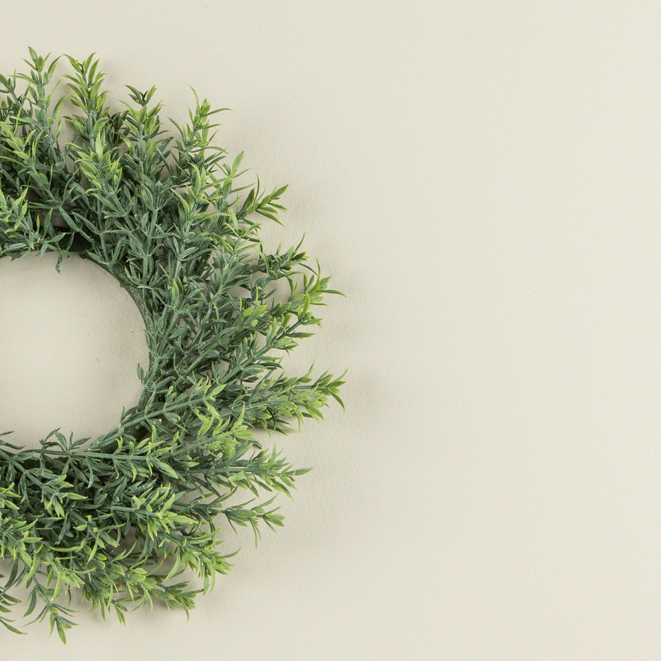 11" ROSEMARY CANDLE RING