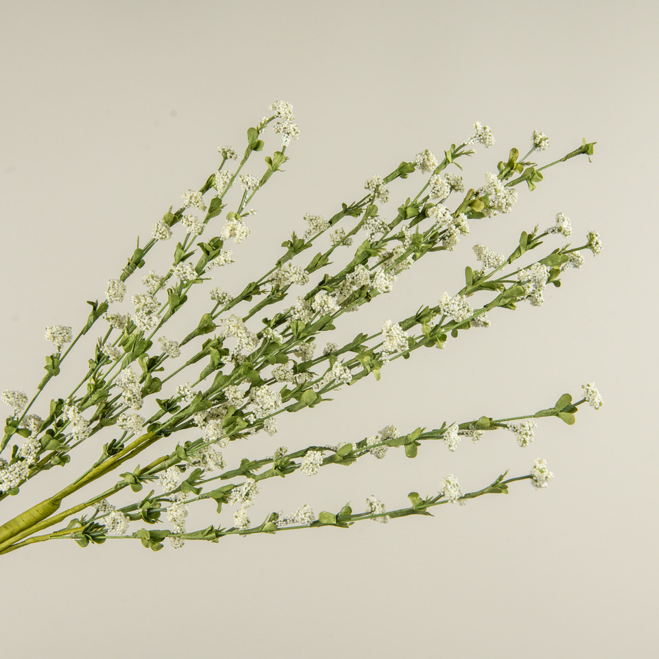 31" WHITE MINI BERRY SPRAY