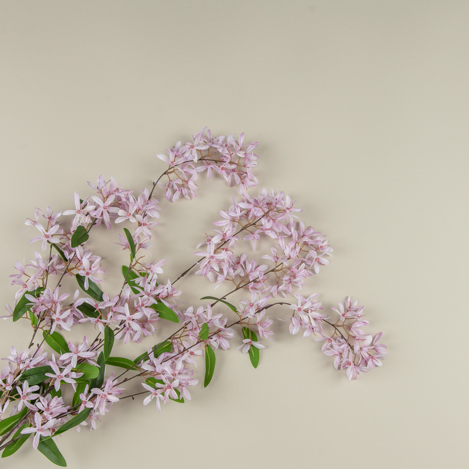 34" PINK SANDPAPER VINE HANGING BUSH