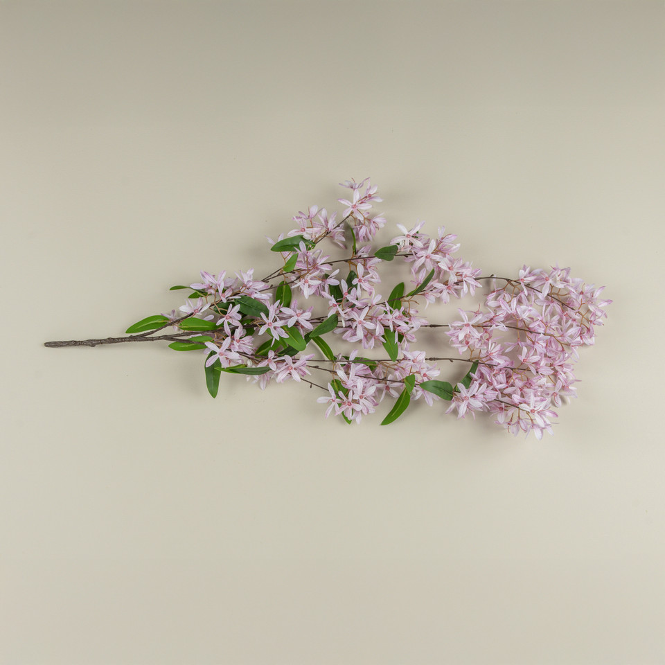 34" PINK SANDPAPER VINE HANGING BUSH