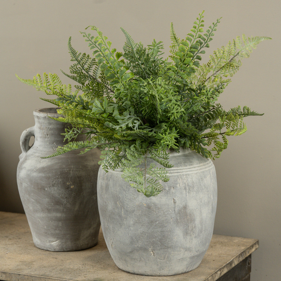20" SOFT TOUCH MIXED FERN BUSH