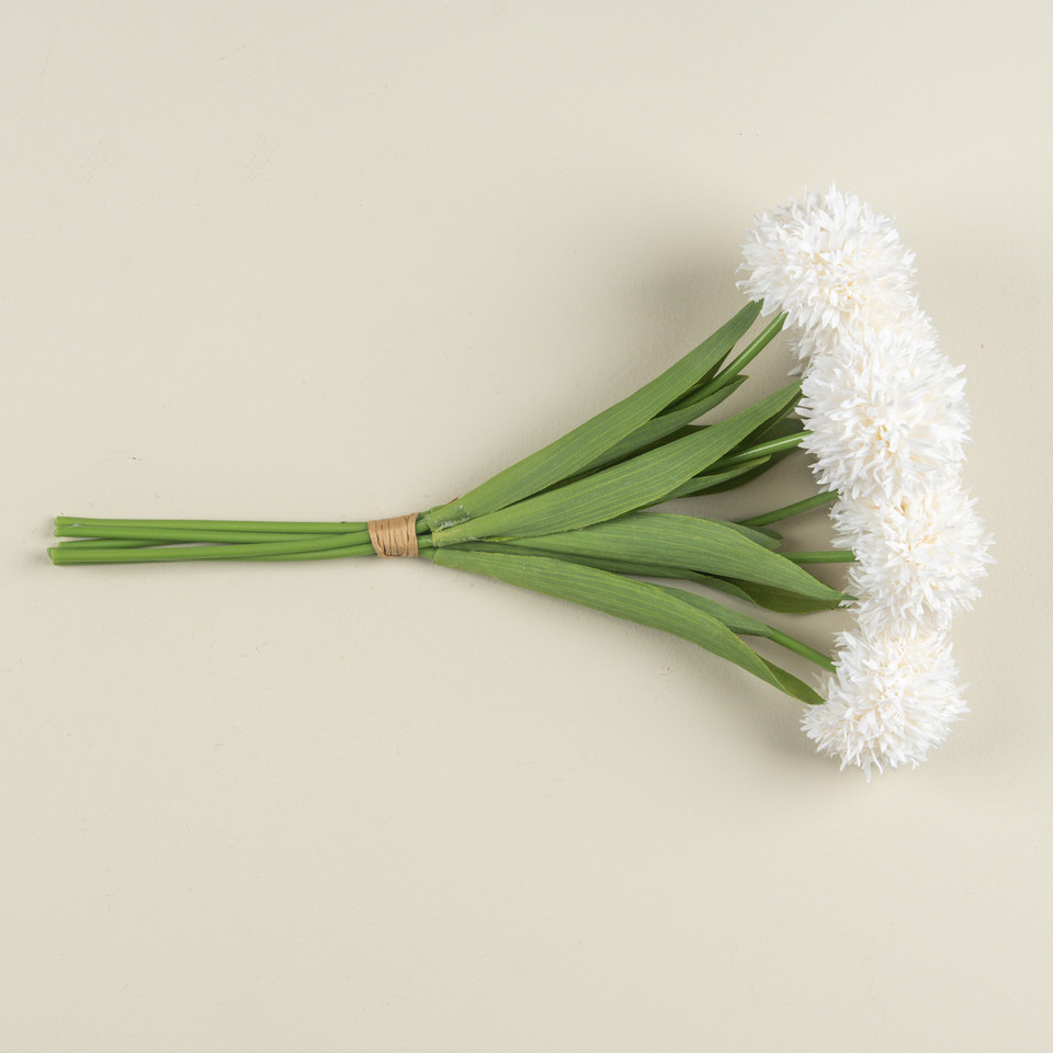 16.5" WHITE MUM BUNDLE
