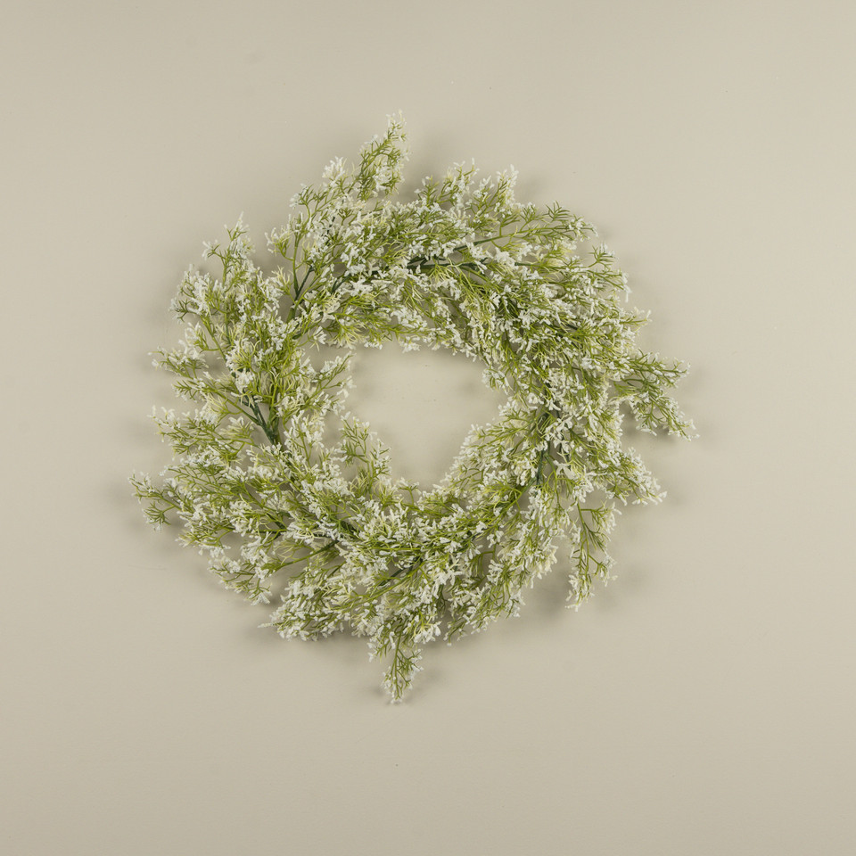 20" WHITE MOUNTAIN MINT WREATH