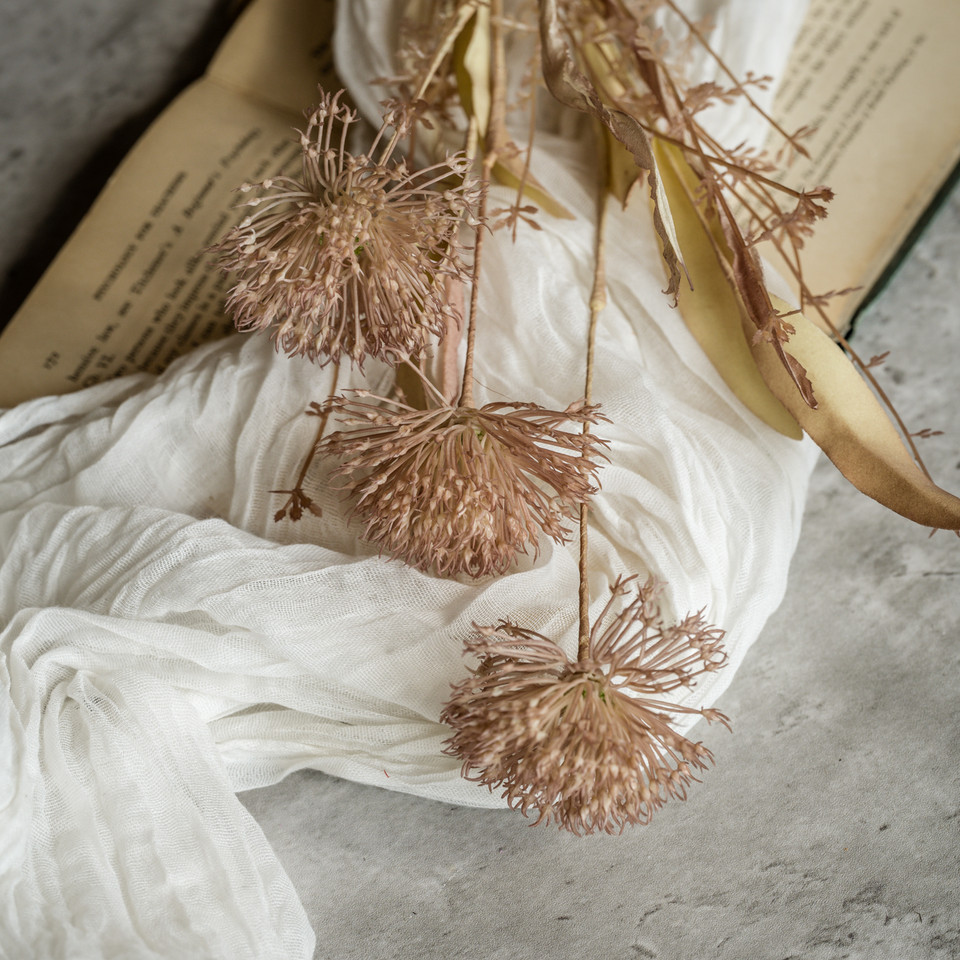 20.5" ROSEWOOD WILD LEEK SPRAY