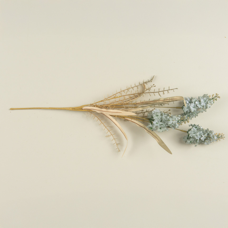 21.75" BLUE CONE WILDFLOWER SPRAY
